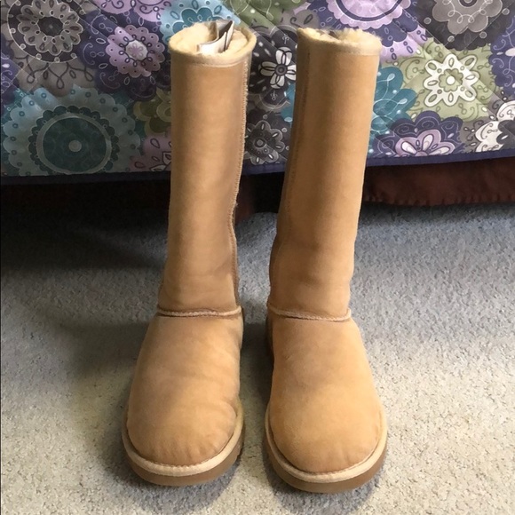 ugg classic tall sand